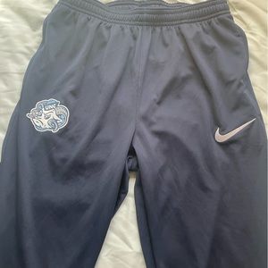 NWT Nike UNC Dry fit training pants in dark blue